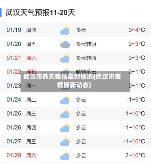 武汉市昨天疫情最新情况(武汉市疫情最新动态)-第3张图片