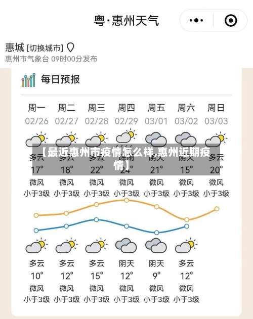 【最近惠州市疫情怎么样,惠州近期疫情】-第1张图片