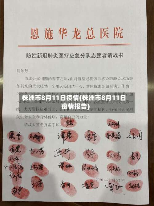 株洲市8月11日疫情(株洲市8月11日疫情报告)-第1张图片