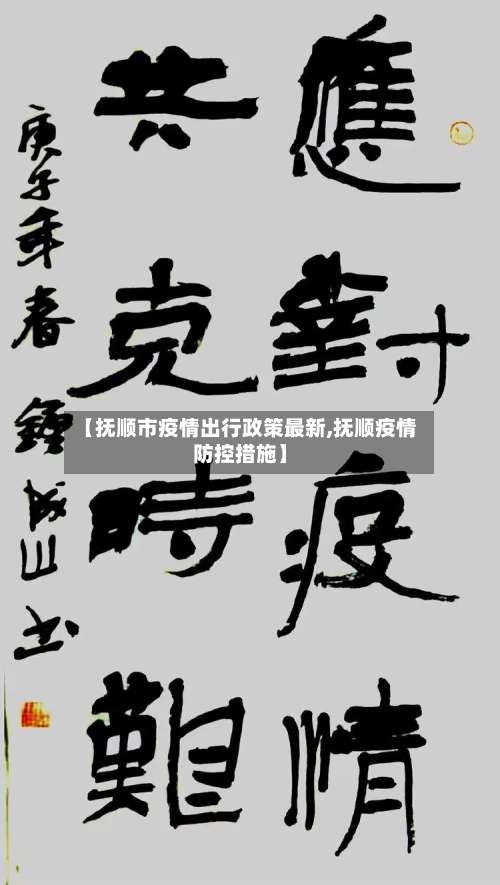 【抚顺市疫情出行政策最新,抚顺疫情防控措施】-第1张图片