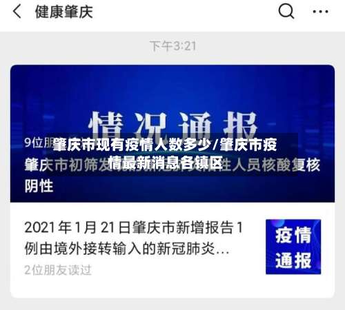 肇庆市现有疫情人数多少/肇庆市疫情最新消息各镇区-第2张图片