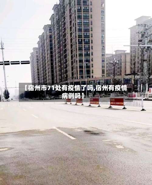 【宿州市71处有疫情了吗,宿州有疫情病例吗】-第1张图片