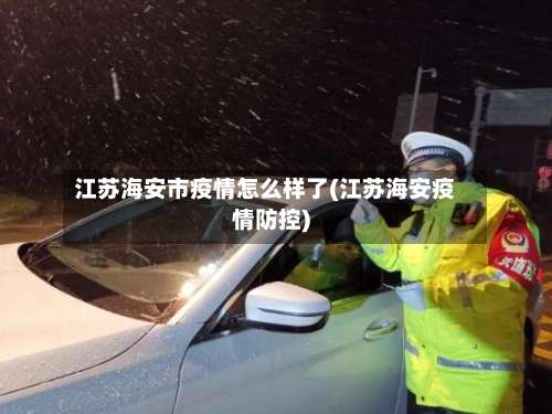 江苏海安市疫情怎么样了(江苏海安疫情防控)-第3张图片